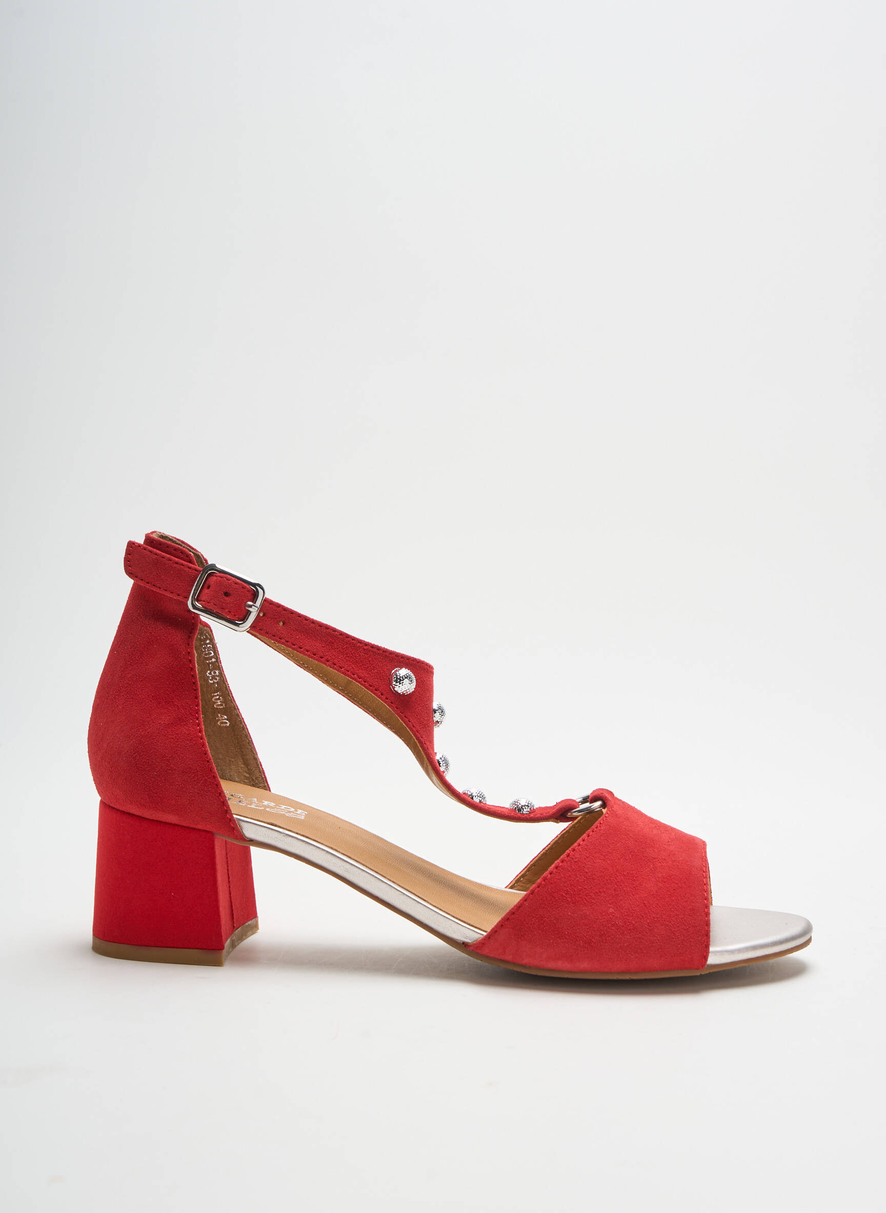 Regarde Le Ciel Sandales Nu Pieds Femme couleur rouge