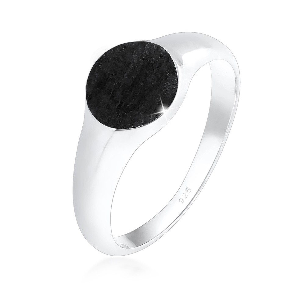 Elli Elli Bague Terne Ovale Geo Base 925 Argent Bague