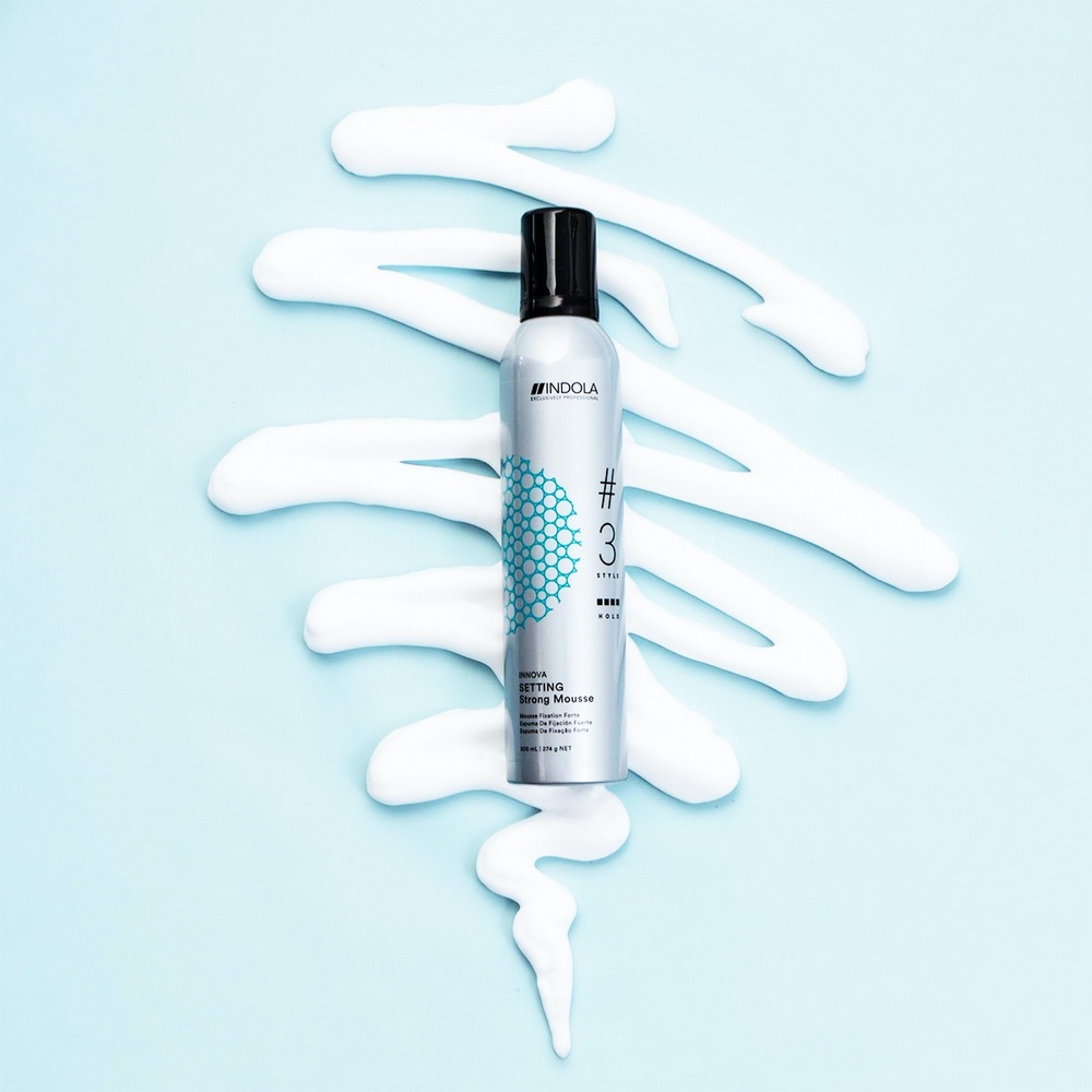 Indola Strong Mousse Soin des cheveux