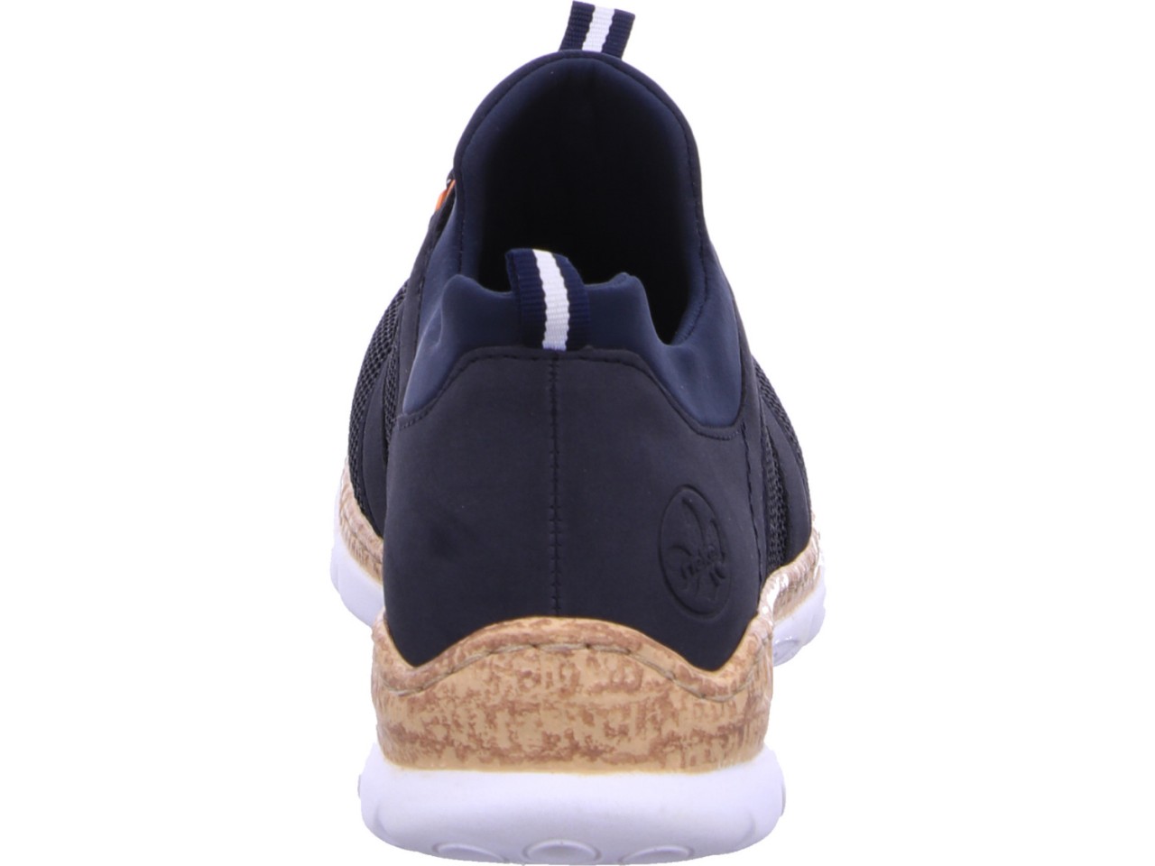 RIEKER Sportliche Slipper blau