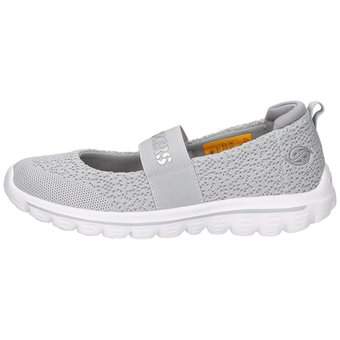 Dockers Spangenballerina in grau