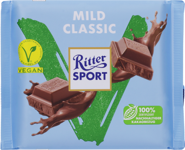 Ritter Sport Pur ohne muh vegan