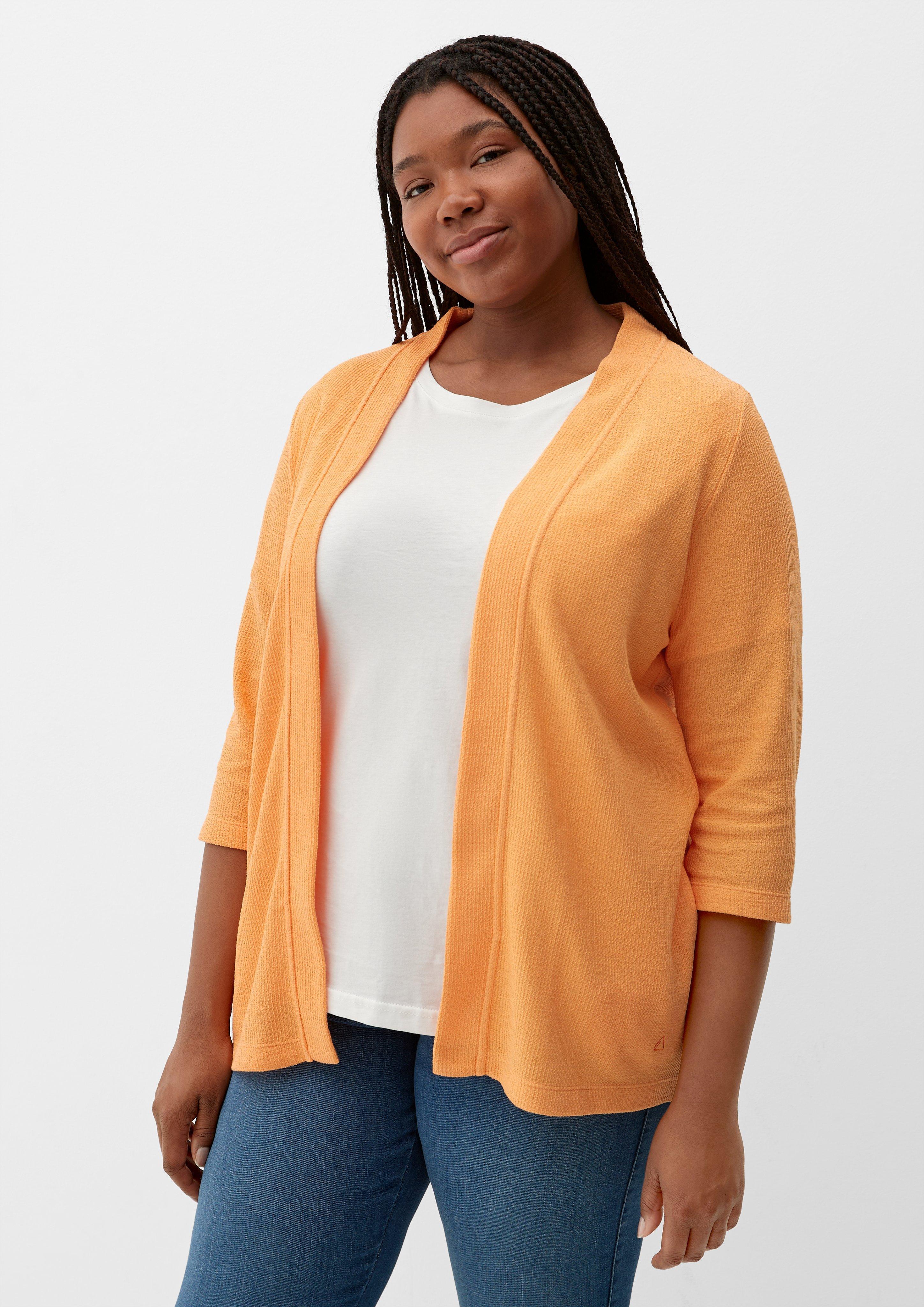 Cardigan mit Piquéstruktur  2129877-2129
