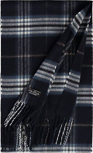 FRAAS Schmaler Cashmink-Schal mit FRAAS Plaid Karo - Made in Germany