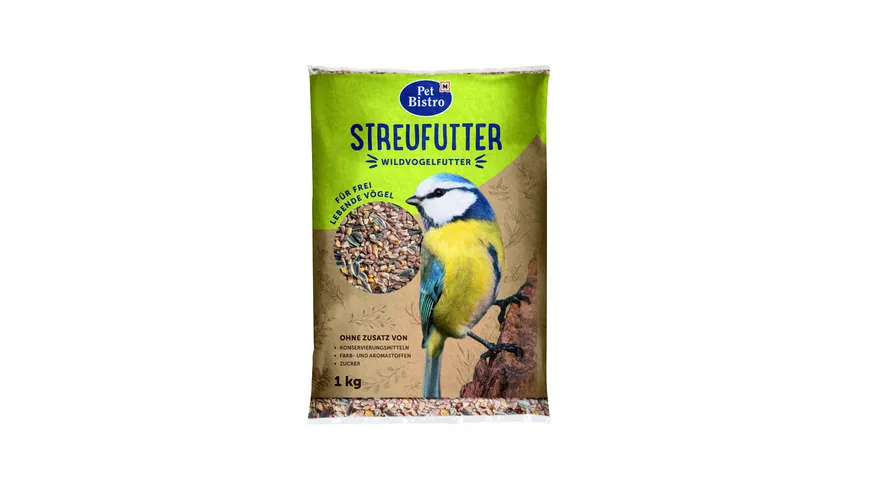 Pet Bistro Vogelfutter Streufutter 1 kg