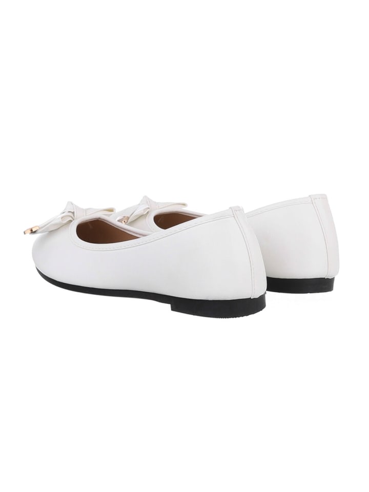 Ital-Design Ballerina in Weiß günstig kaufen