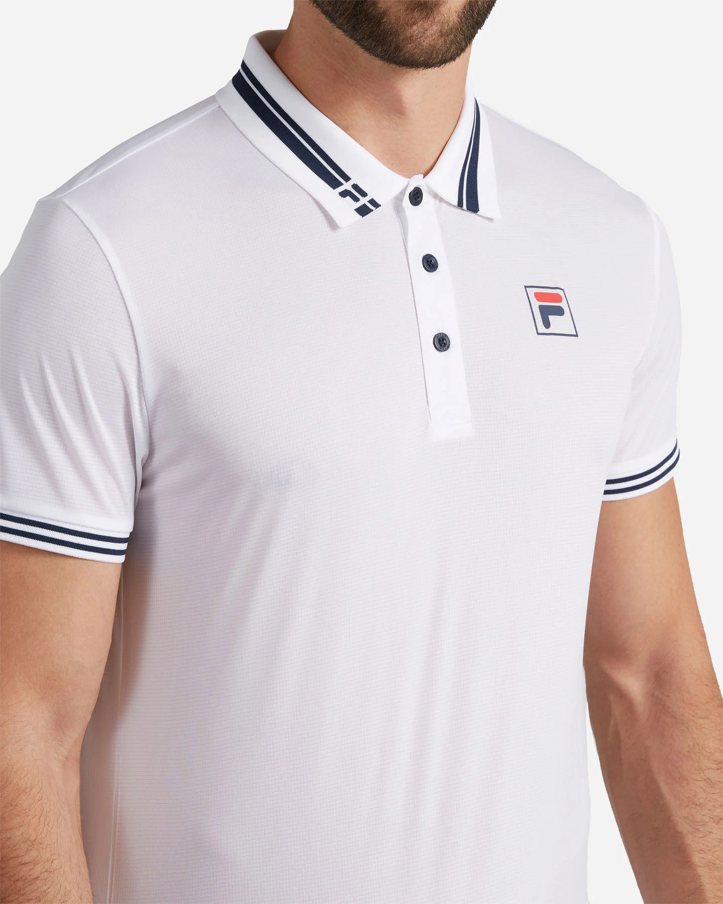 Tenisové tričko Fila Basic F Box M FTM043S24-001