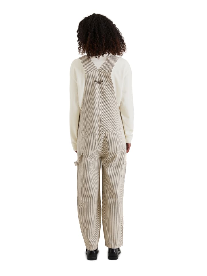 Marc O'Polo DENIM Latzhose relaxed in Offwhite günstig kaufen