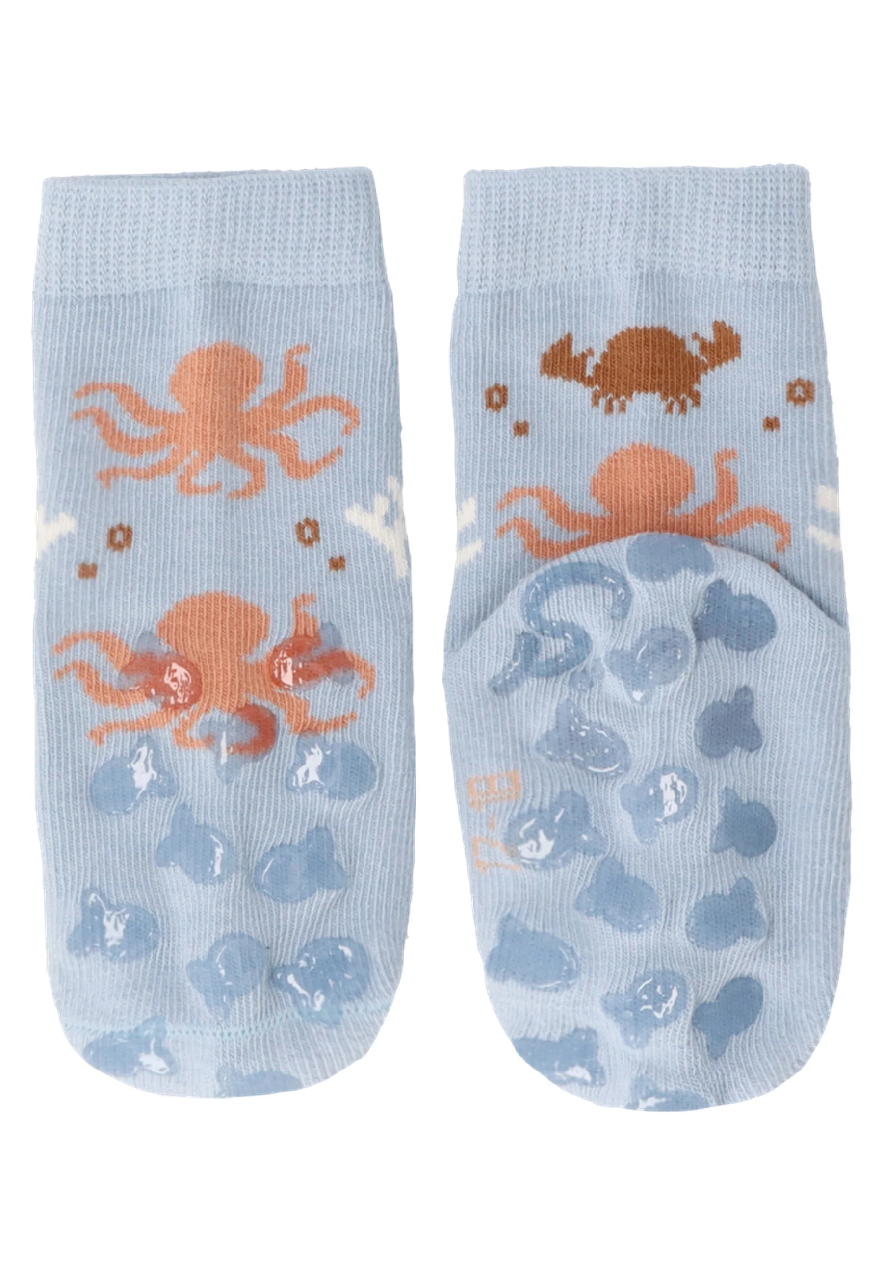 ABS Krabbelsocken im 2er Pack mit Motiv Wal