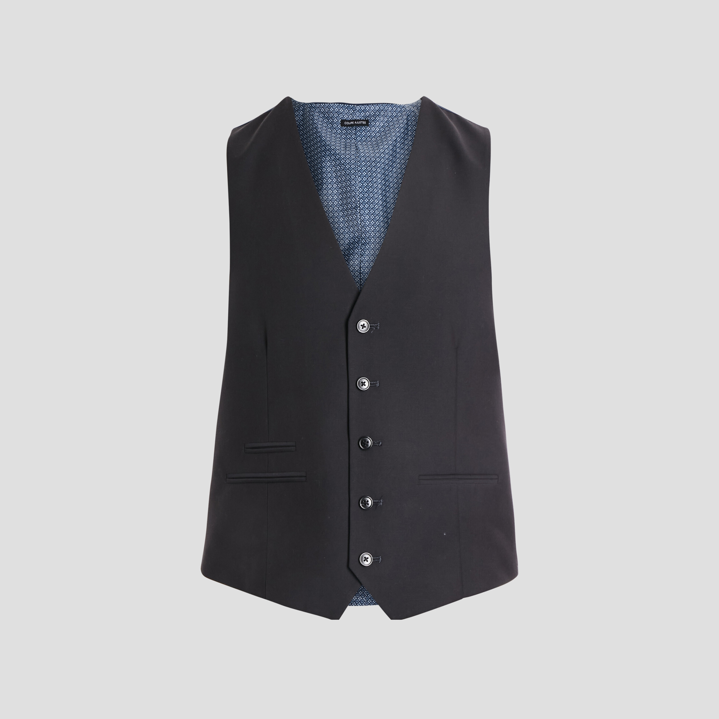 Gilet de costume sans manches bleu homme | La Halle