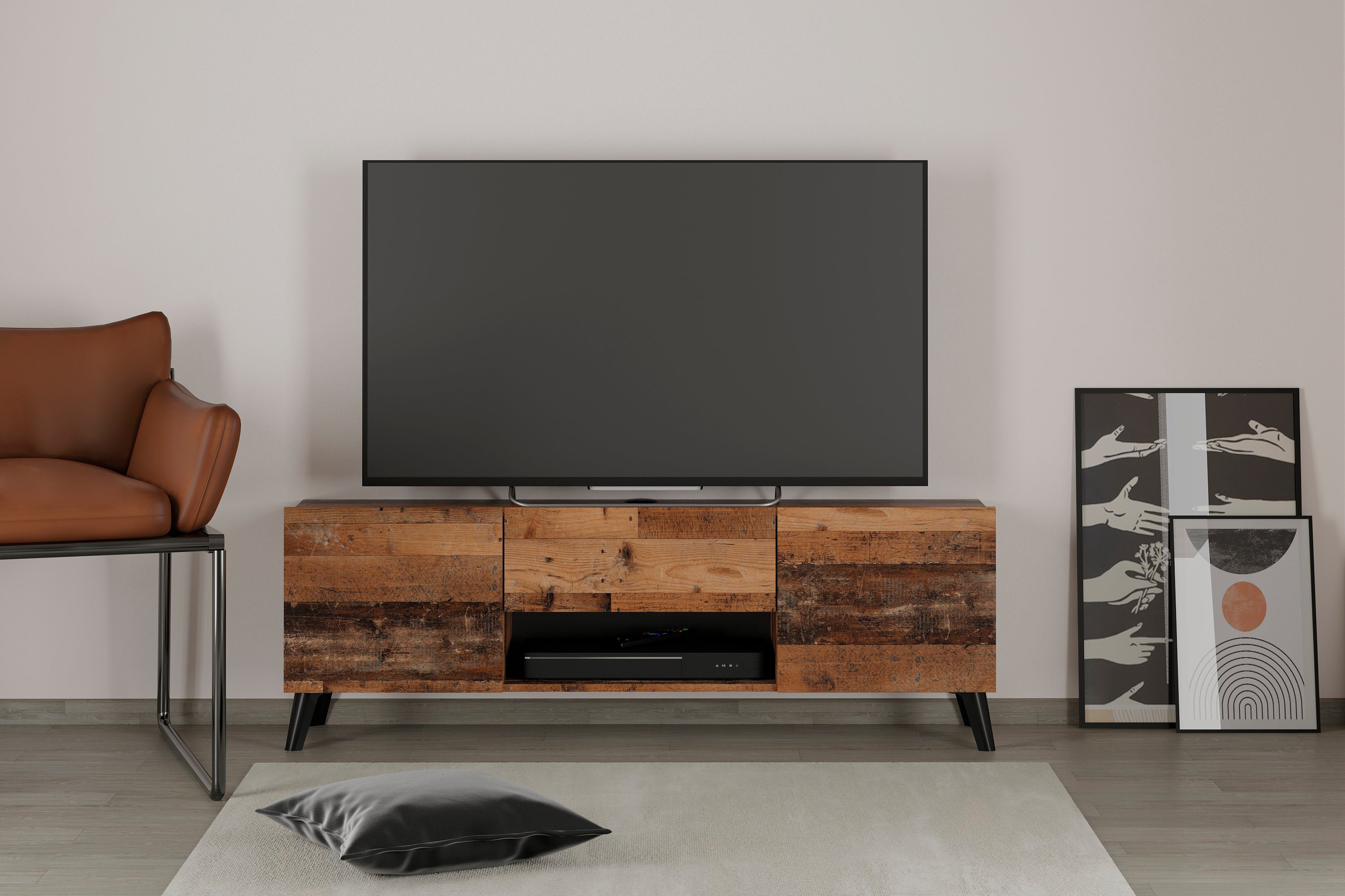 FMD TV-Board Brighton, Breite 140 cm
