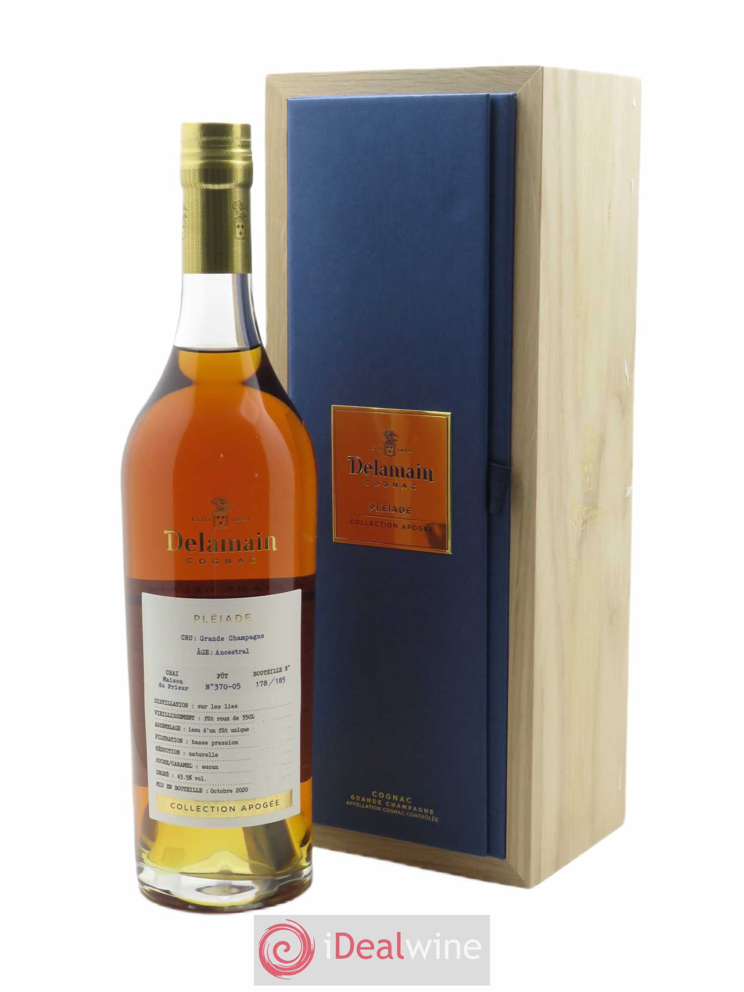 Cognac Delamain Grande Champagne Pléiade Ancestral (70cl)  - Lot de 1 Bouteille
