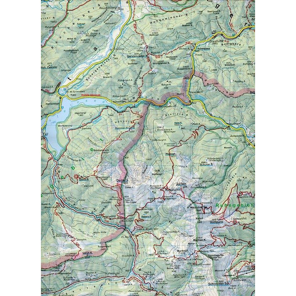 Achensee, Rofan, Unterinntal 1 : 50 000 - Wanderkarte