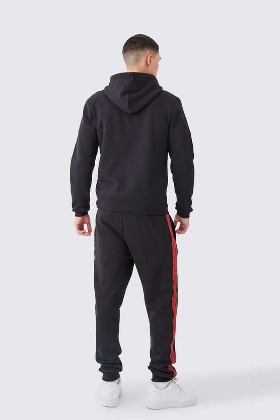 Man Trainingsanzug mit Detail