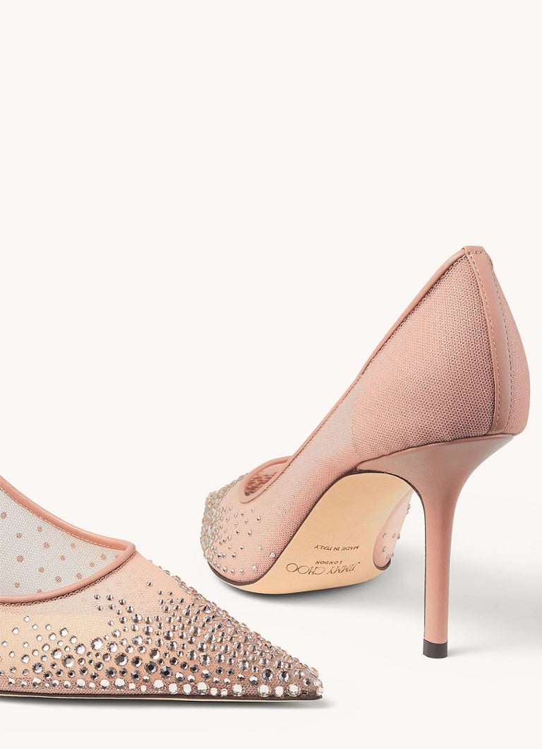 Jimmy Choo Love 85 cipele s detaljima od janjeće kože