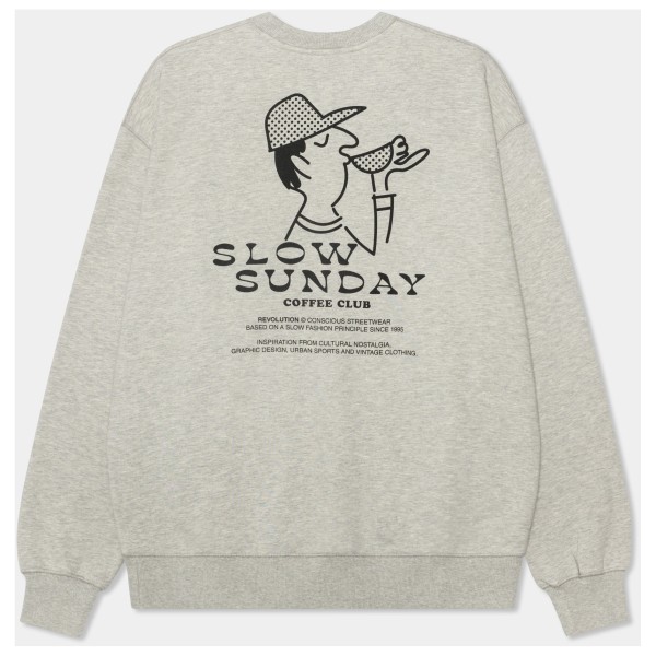 Revolution - Loose Crewneck Sweatshirt COF - Pullover