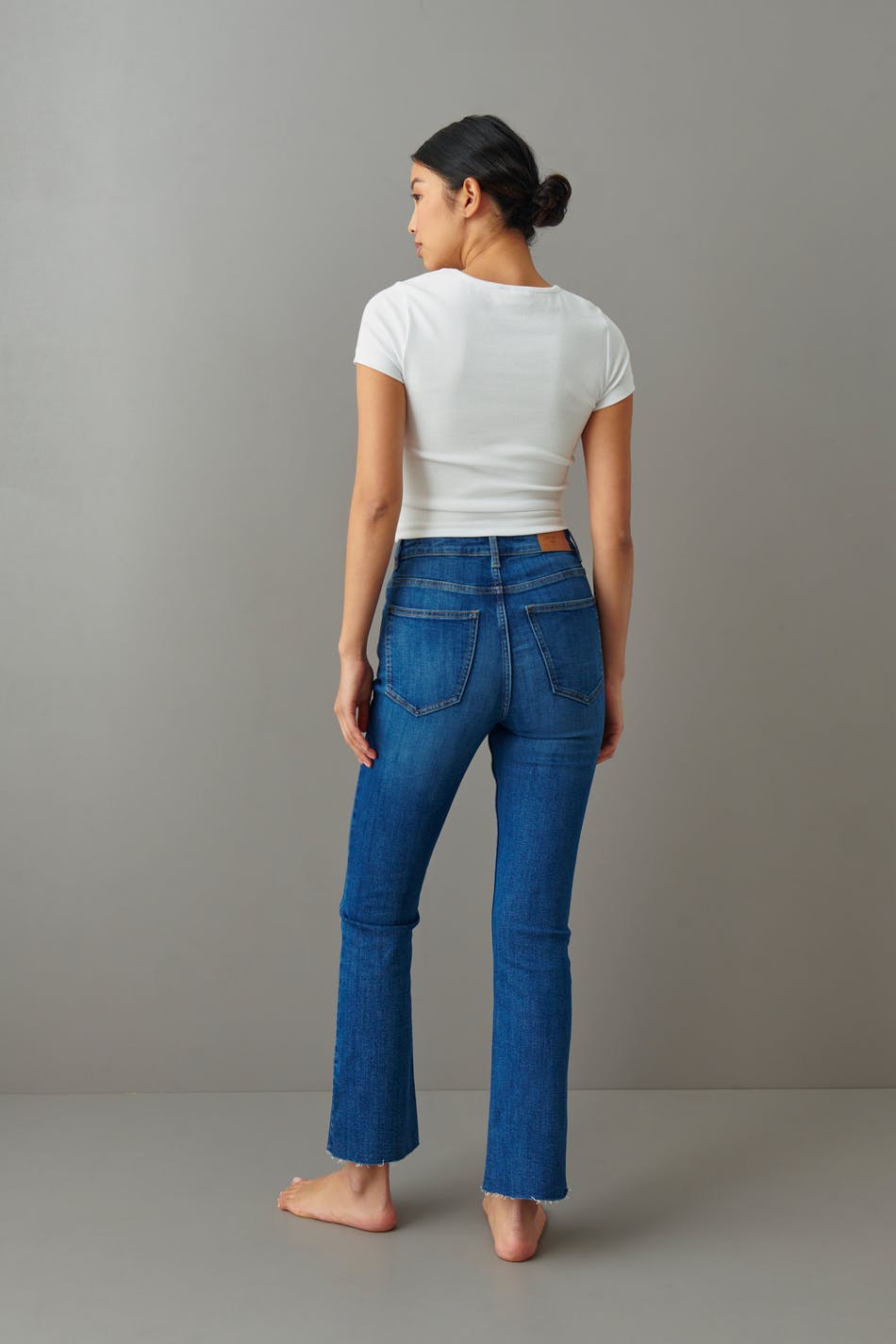 Kick flare jeans