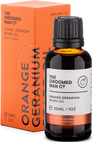 The Groomed Man Co. Orange Geranium Beard Oil Bartöl