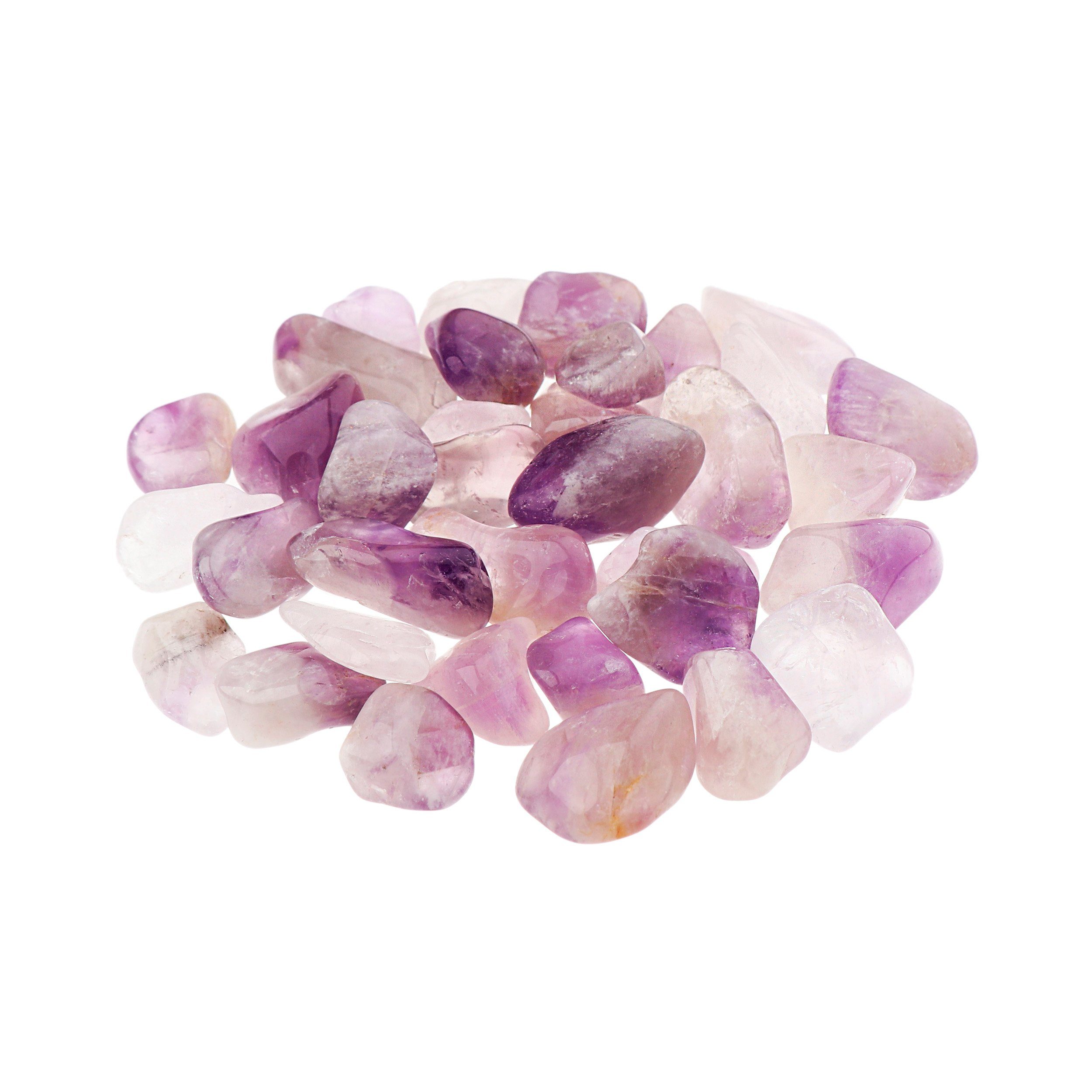 NKlaus Mineralstein 500g Amethyst Quarz Edelstein 25 - 35mm Heilsteine Kristallstruktur