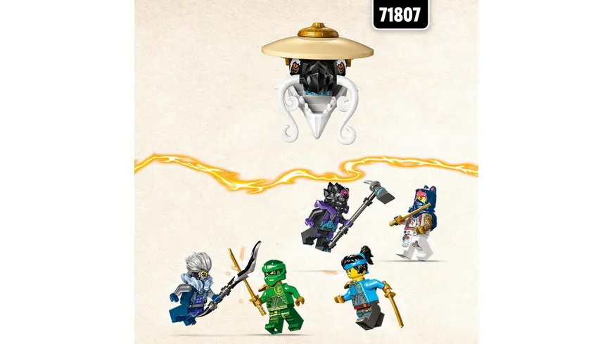 LEGO NINJAGO 71809 Egalt der Meisterdrache, Ninja-Set mit Drachen-Spielzeug