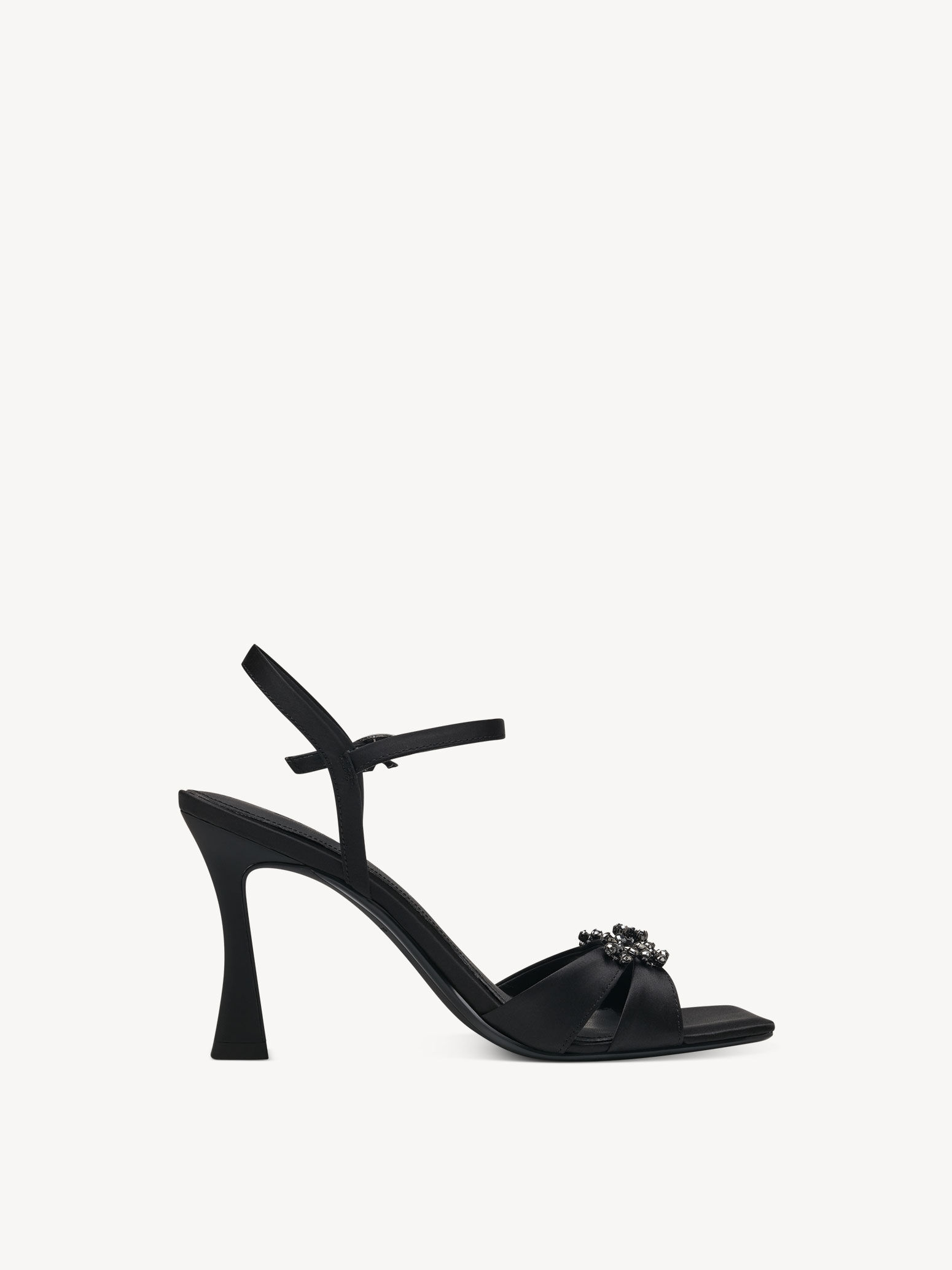 Sandale à talon - noir