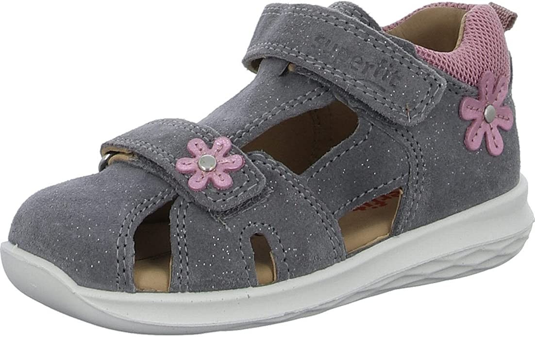 SUPERFIT Sandalen grau Sandale Led