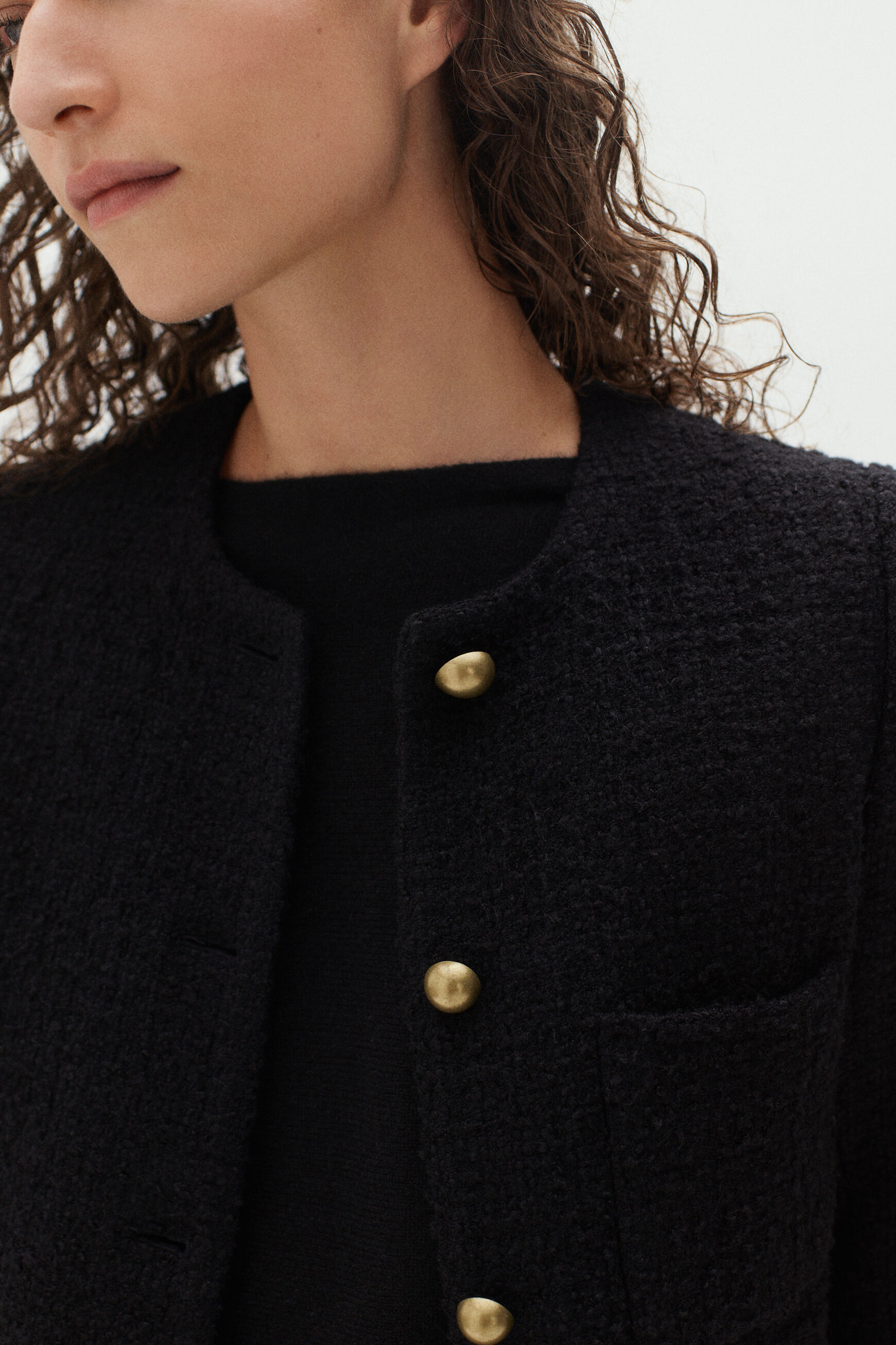 veste nelly noir femme