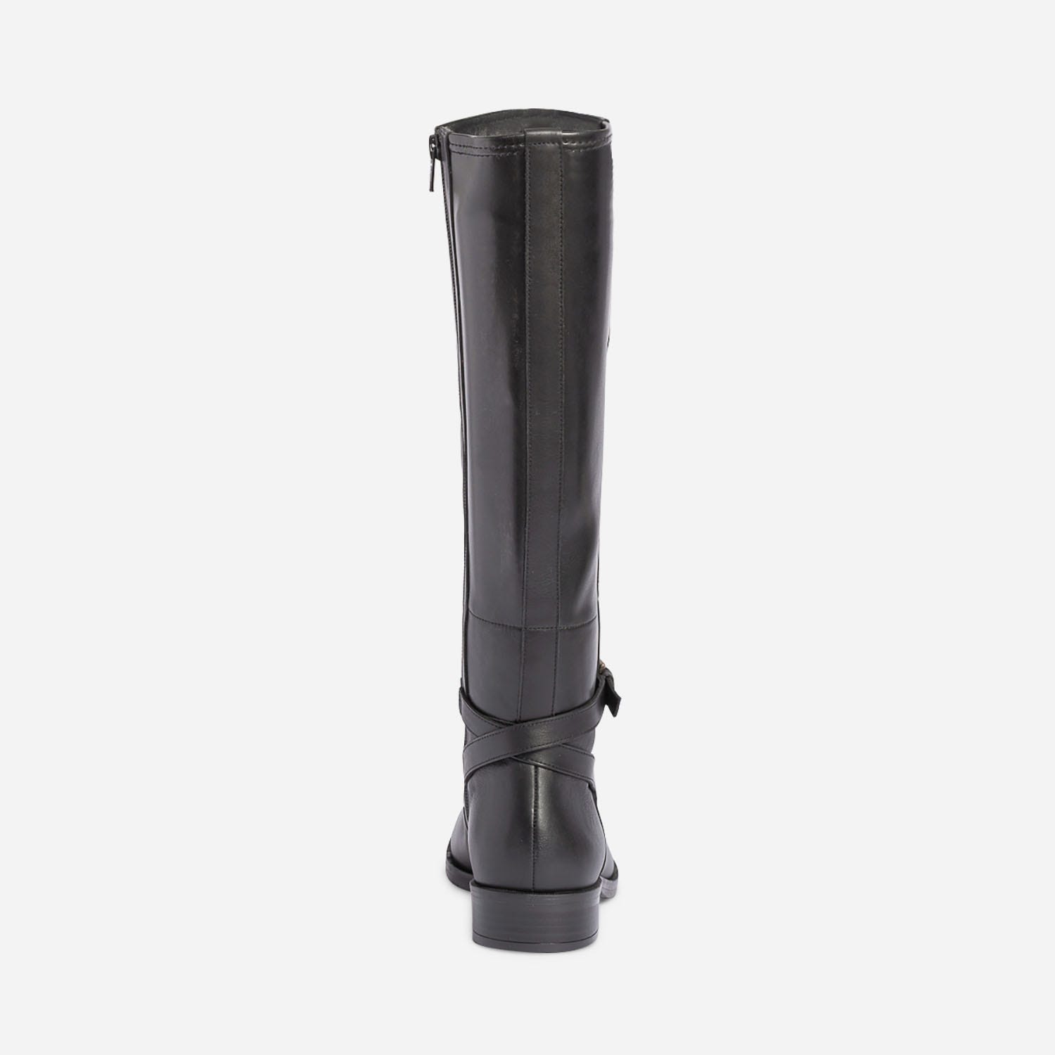 Botte ERAM FLEX noire en cuir à bride