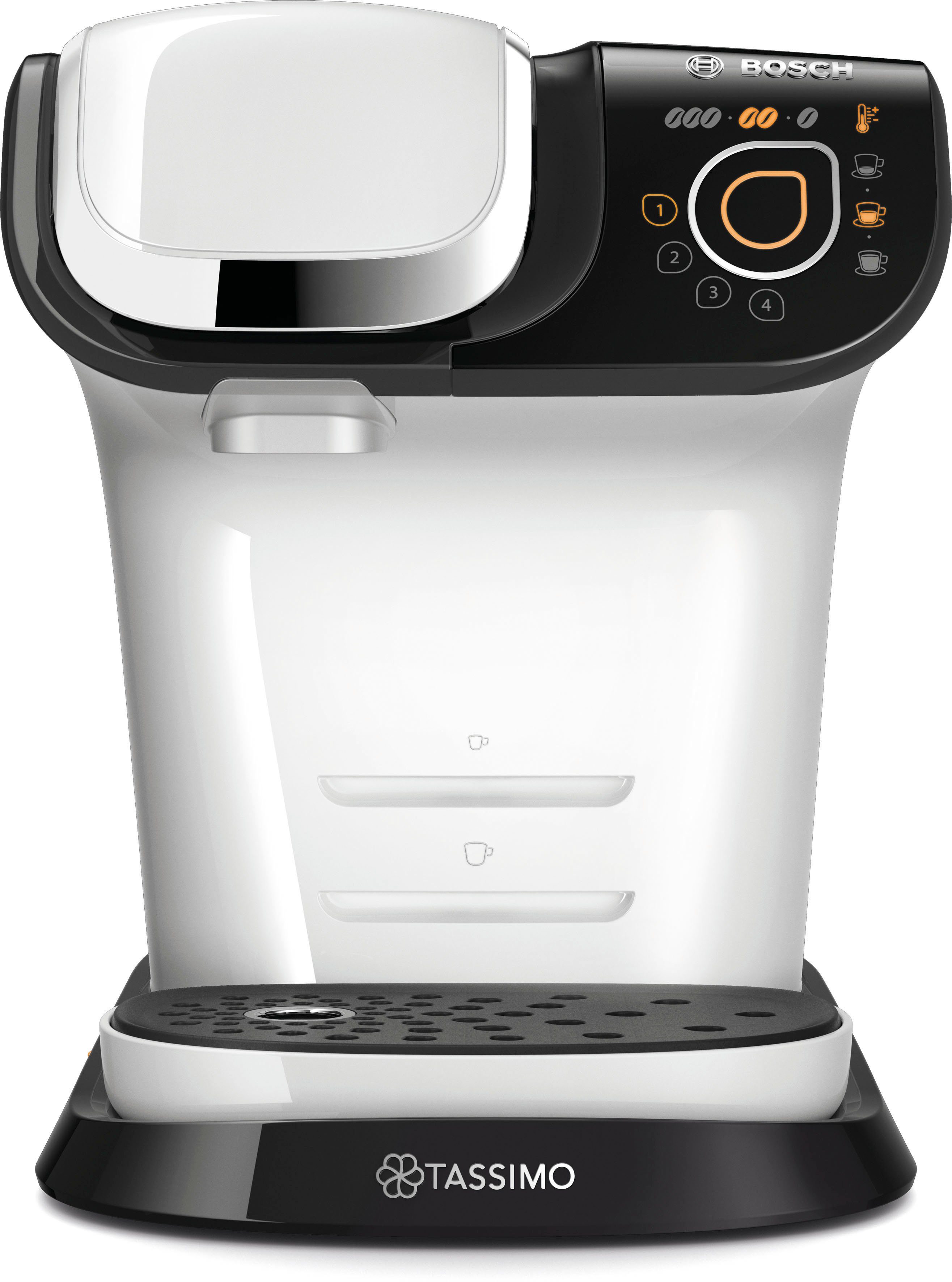 TASSIMO Kapselmaschine MY WAY 2 TAS6504, mit Wasserfilter, Personalisierung, einfache Zubereitung