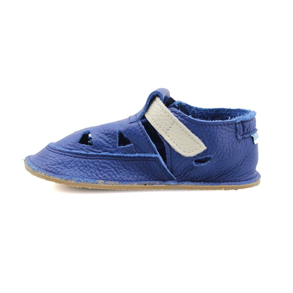 Baby Bare Submarine with White TS Sandalen / Hausschuhe