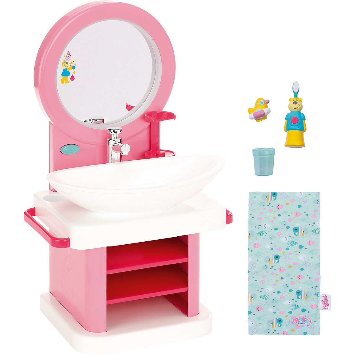 BABY born® Bad Zahnpflege-Set mit Waschtisch
