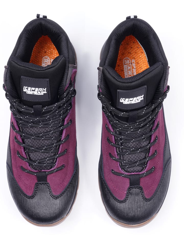 Icepeak Wanderboots in Anthrazit/ Lila günstig kaufen