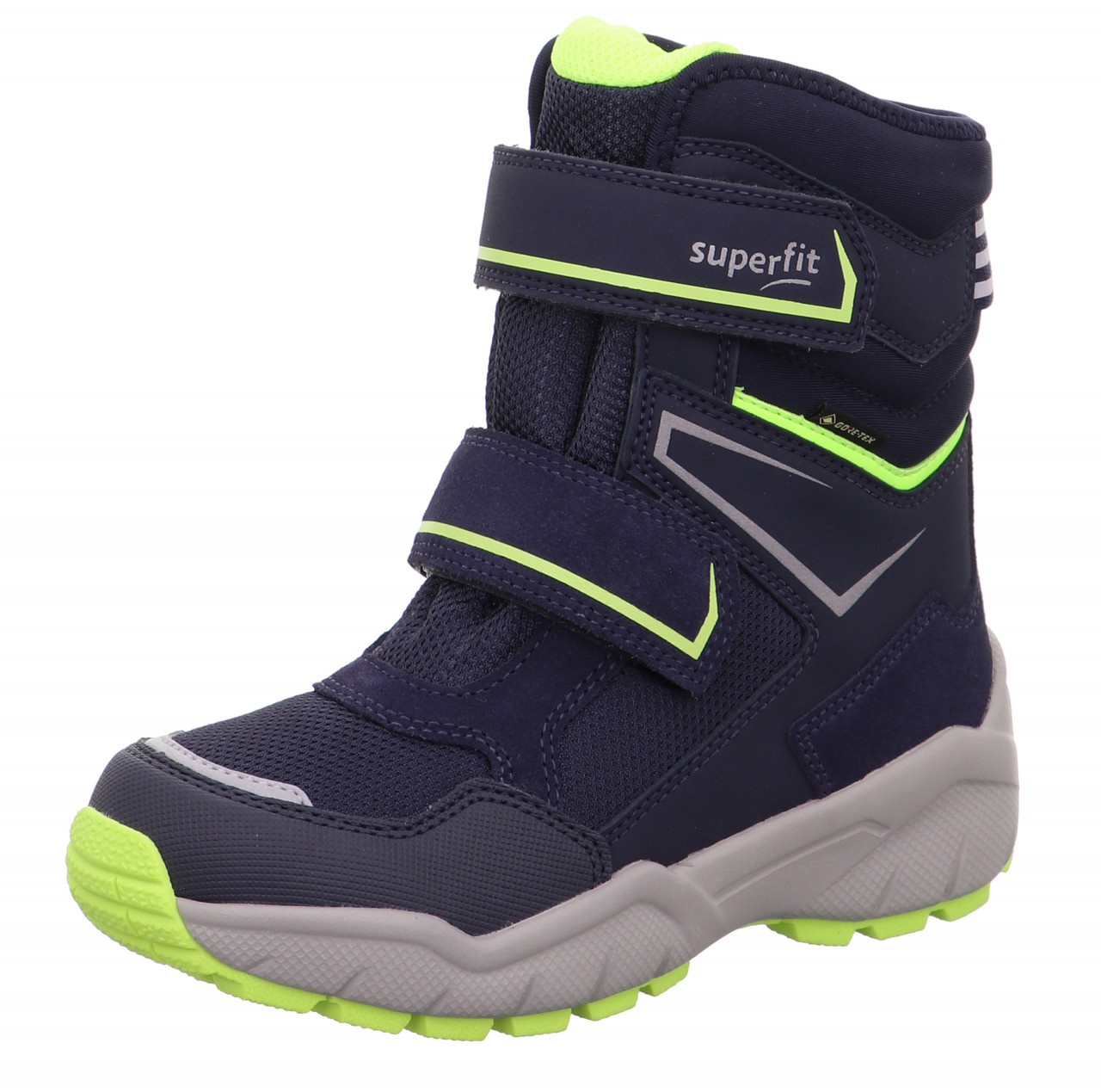 CULUSUK 2.0 - Blau/Gelb Boots mit Klettverschluss