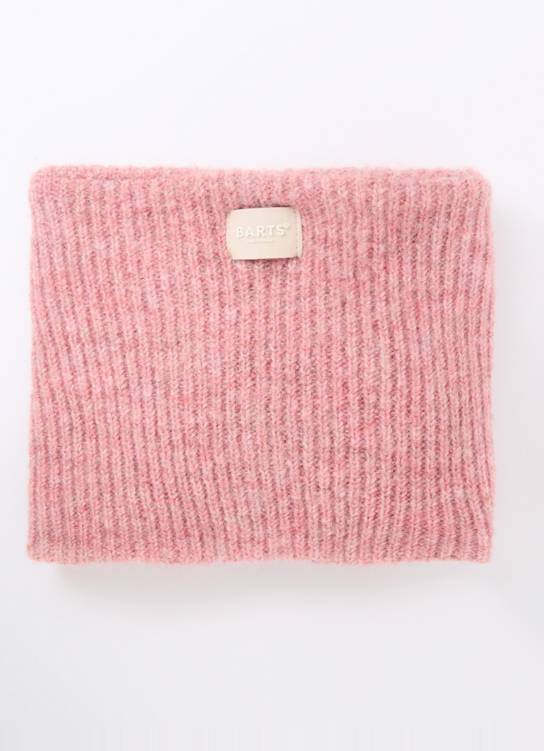 Barts Dahlea gerippter Rollkragenschal mit Logo