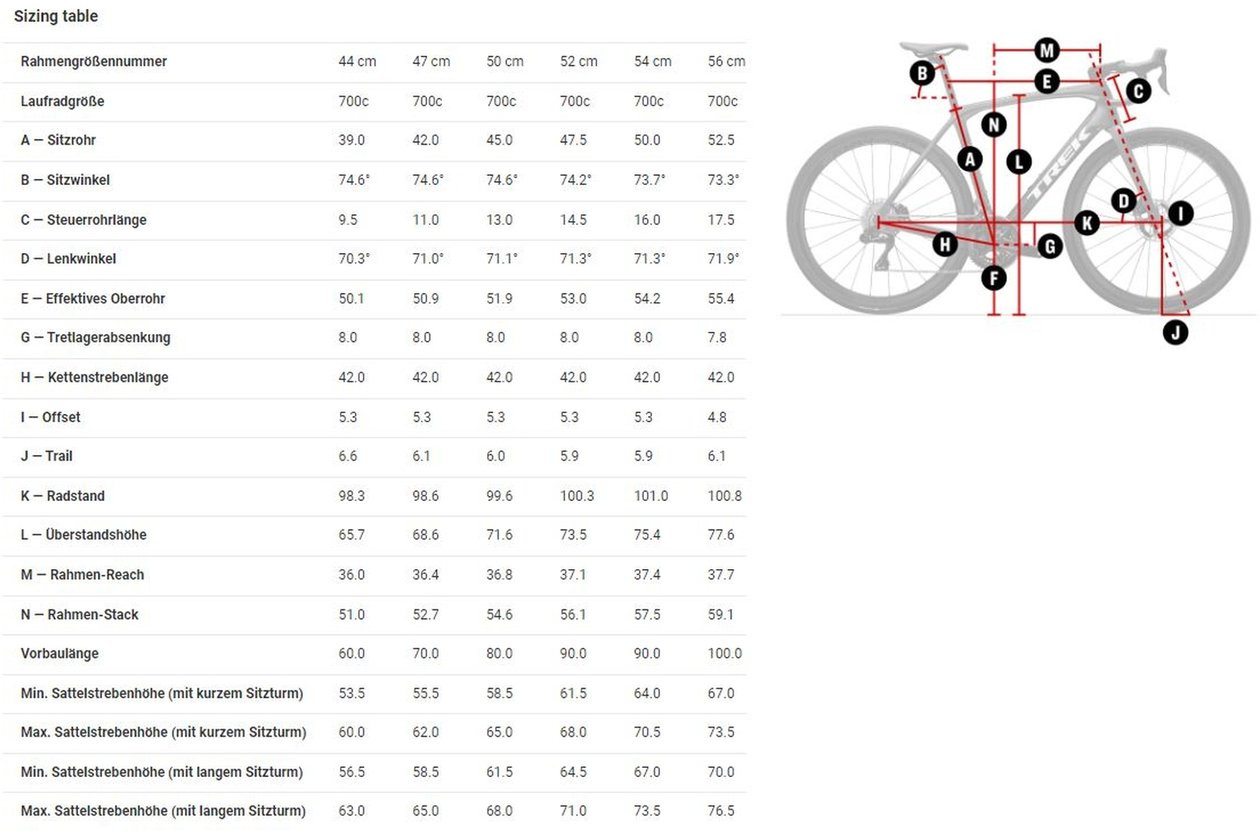 Trek Domane SL 6 - 2023 - 28 Zoll - Diamant