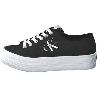 Calvin Klein Flatform Sneaker in schwarz