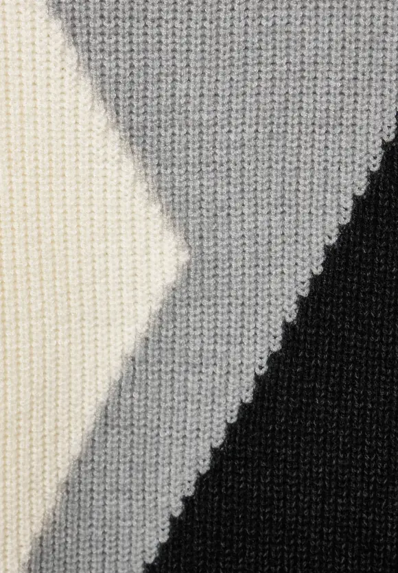 CECIL Jacquard Strickpullover