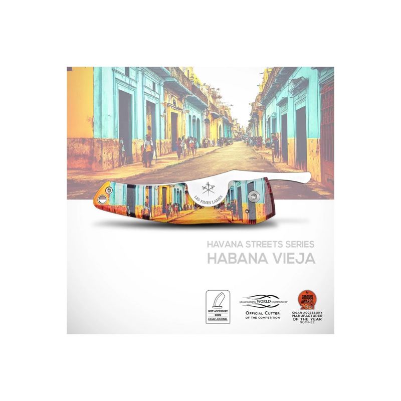 Les Fines Lames Zigarrenschneider Le Petit Havanna Straßen Habana Vieja