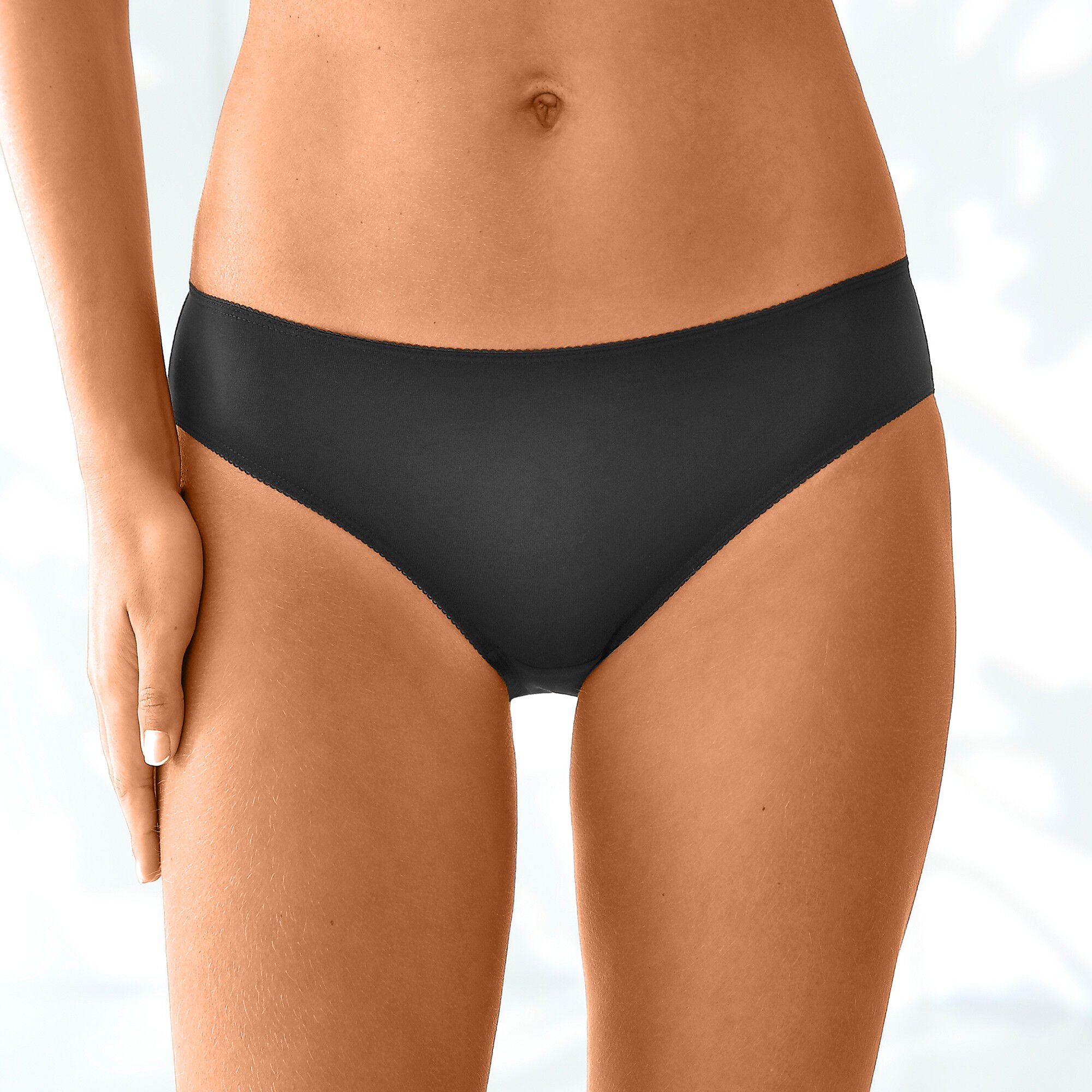 Culotte forme midi coton stretch