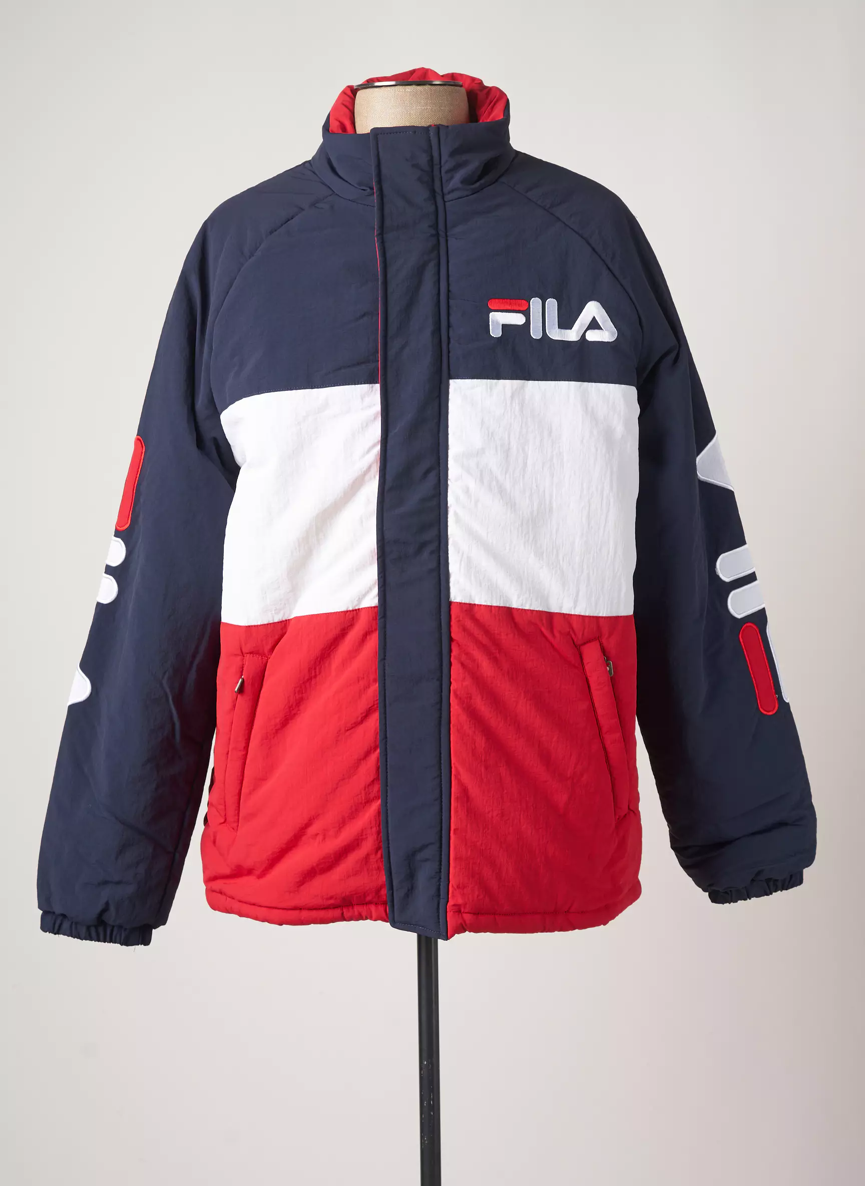 Fila Blousons Homme couleur rouge