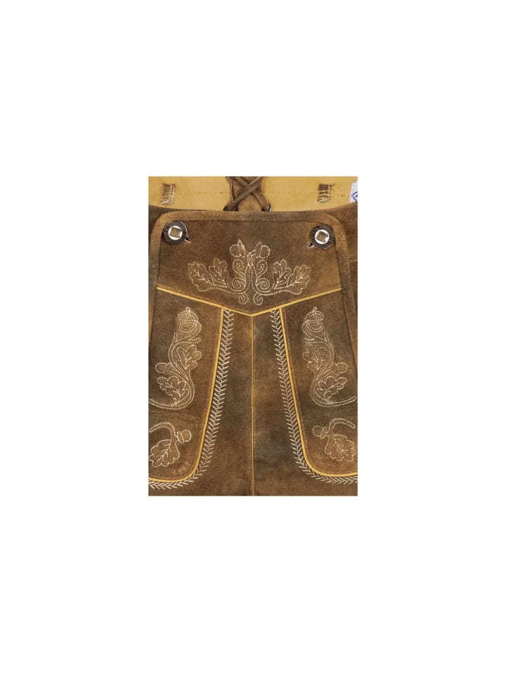 Nübler Lederhose für Damen in braun in braun günstig kaufen 58