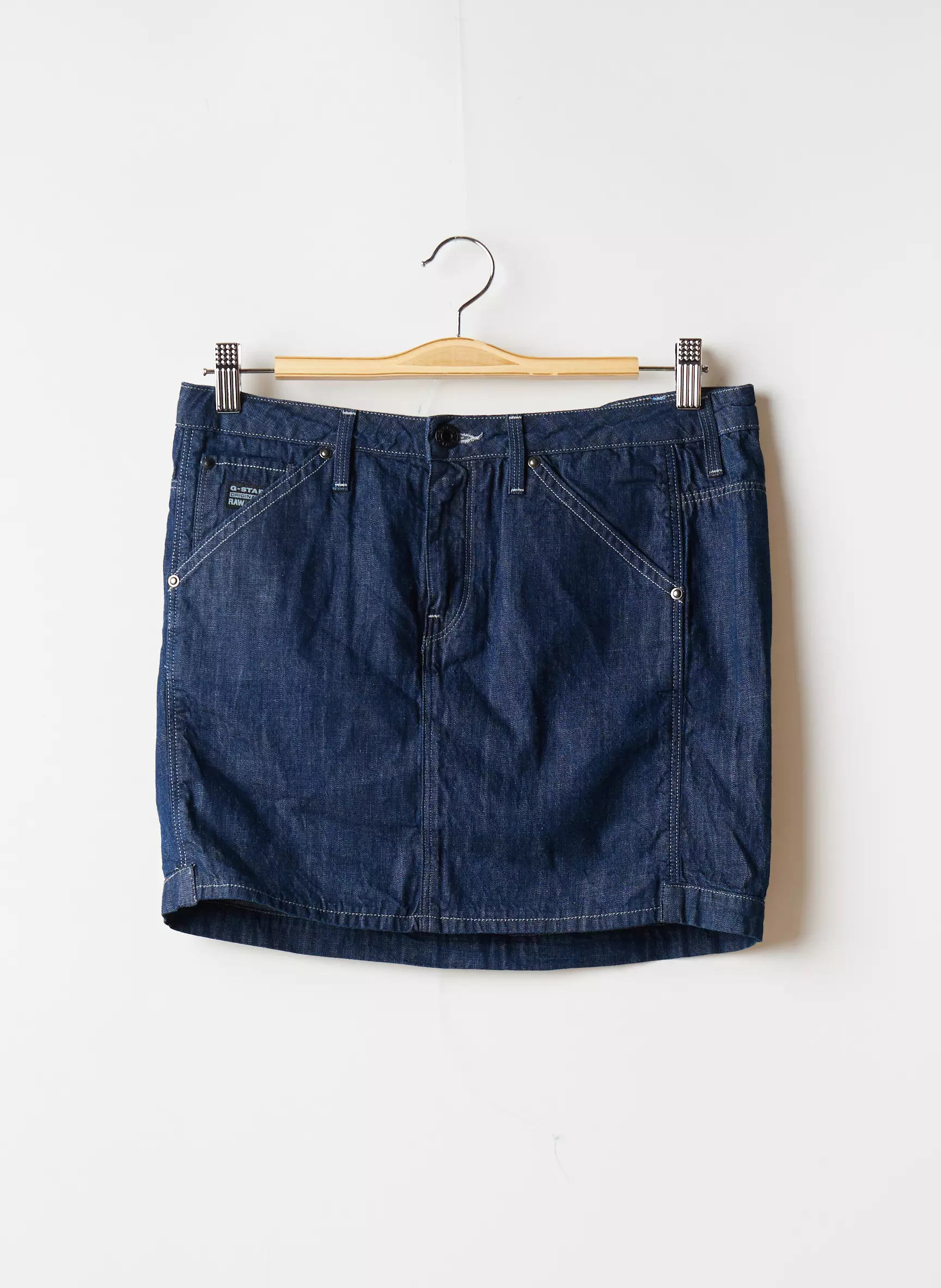 G Star Mini Jupe Femme couleur bleu
