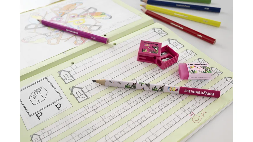 EBERHARD FABER Colori Doppelspitzdose pink pink