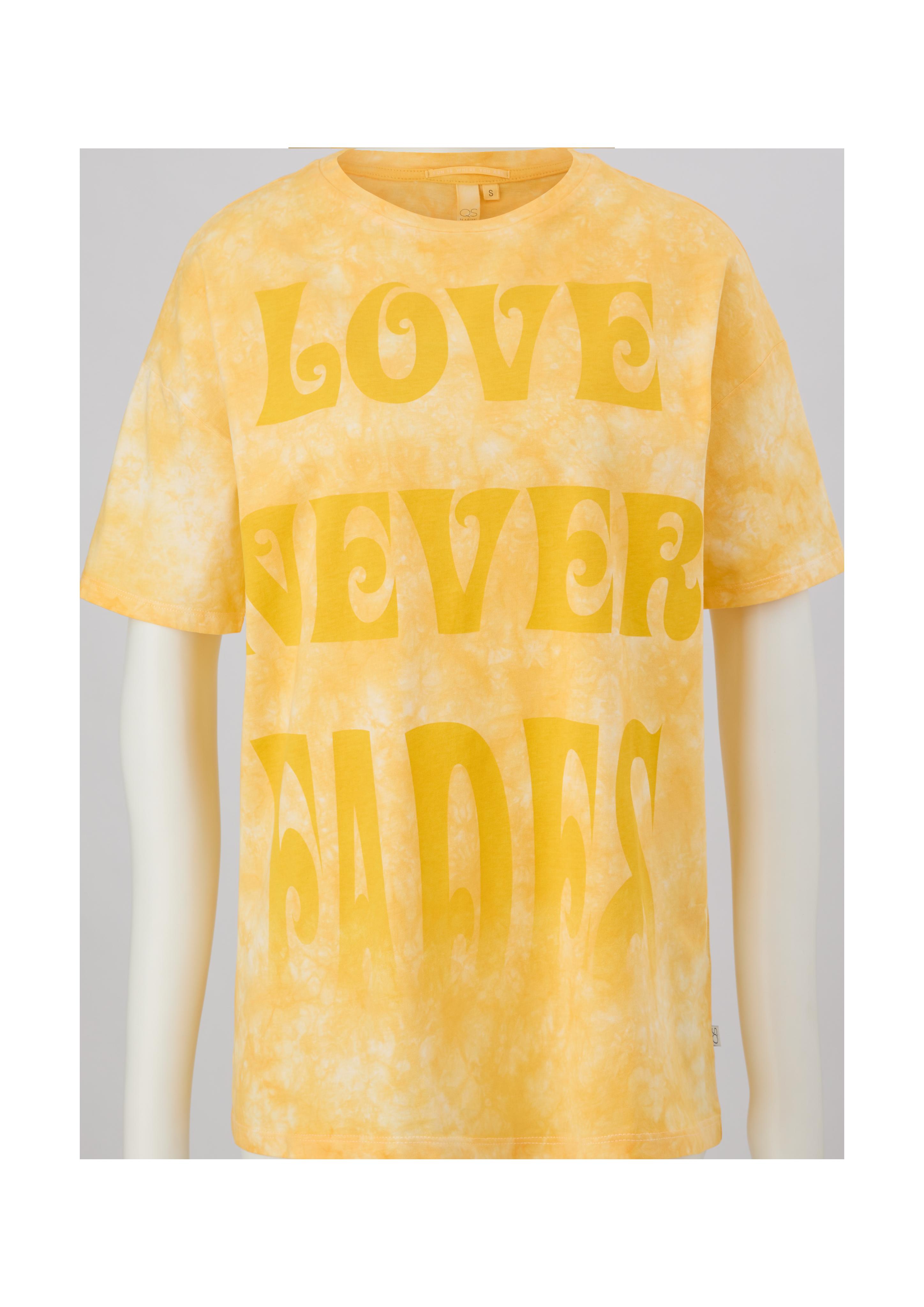 Batikshirt mit Statement-Print  2131287-02D0