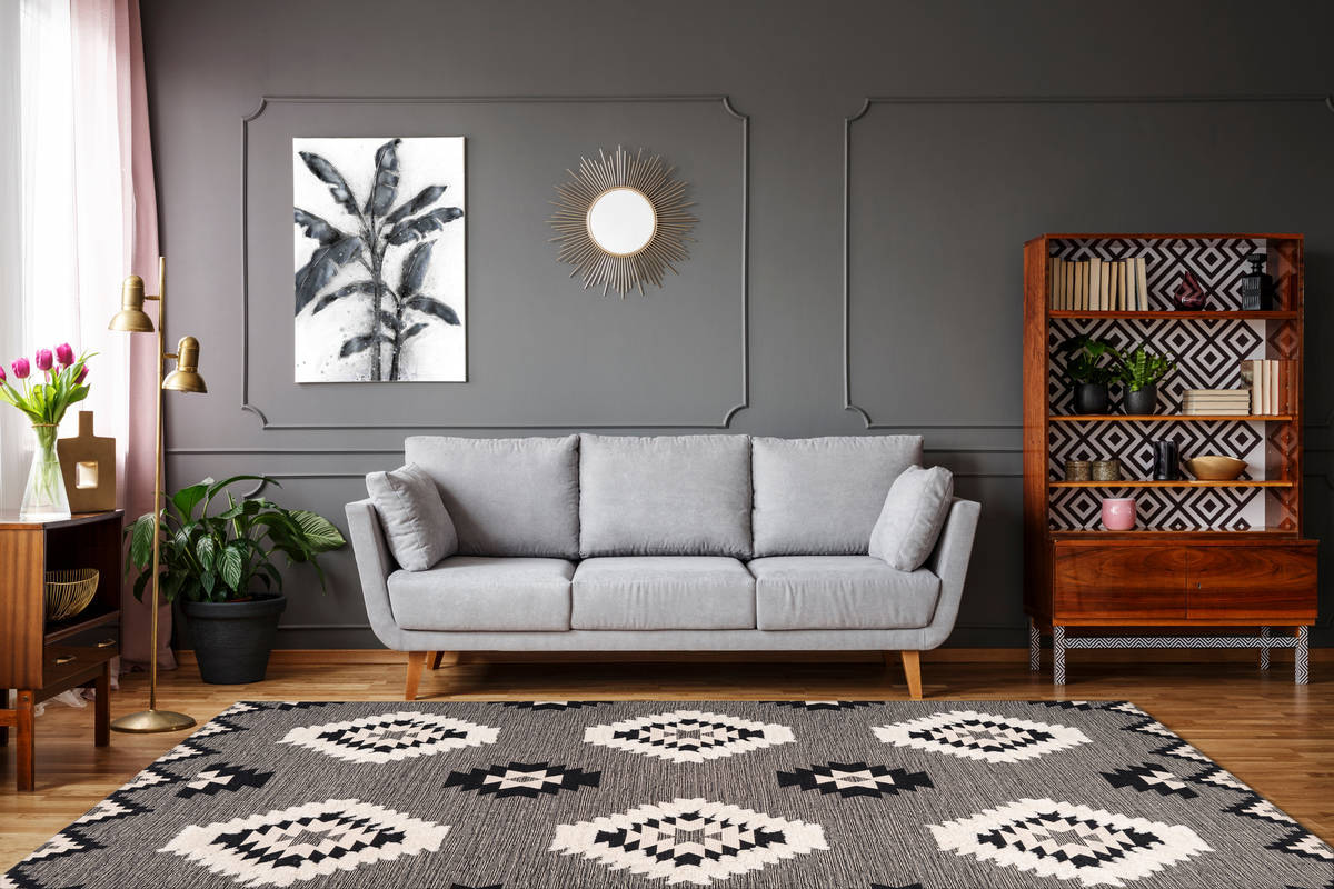 Arte Espina Teppich Grau 200cm x 290cm
