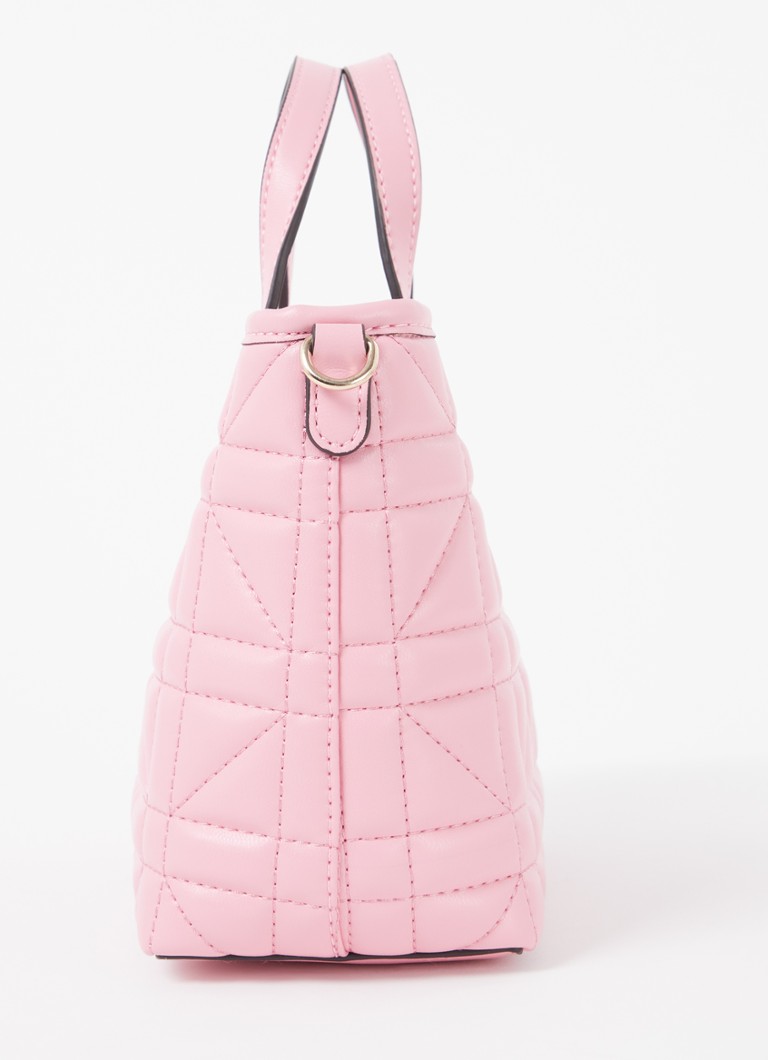 GUESS Latona Mini quilted handbag with removable pouch