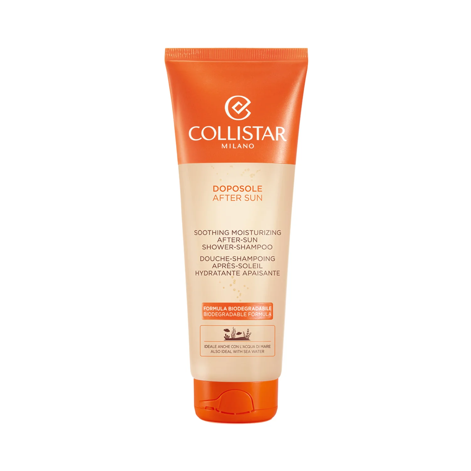 After Sun -suihkugeeli - Kosteuttava ja rauhoittava shampoo - After Sun -suihkugeeli, Aurinkosuojashampoo, Kylpy- ja suihkugeeli