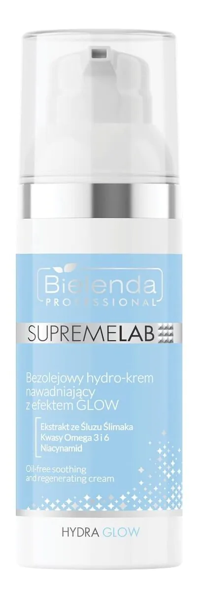 Bielenda Professional Supremelab Hydra Glow hidratantna hidro krema bez ulja