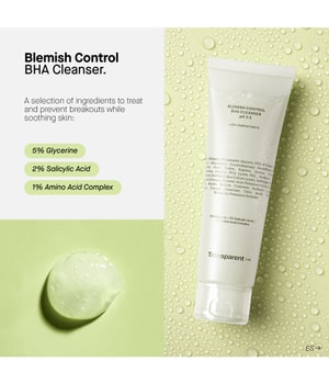 Transparent Lab Blemish Control Bha Cleanser Ph 3.5 Reinigungsgel-150 ml