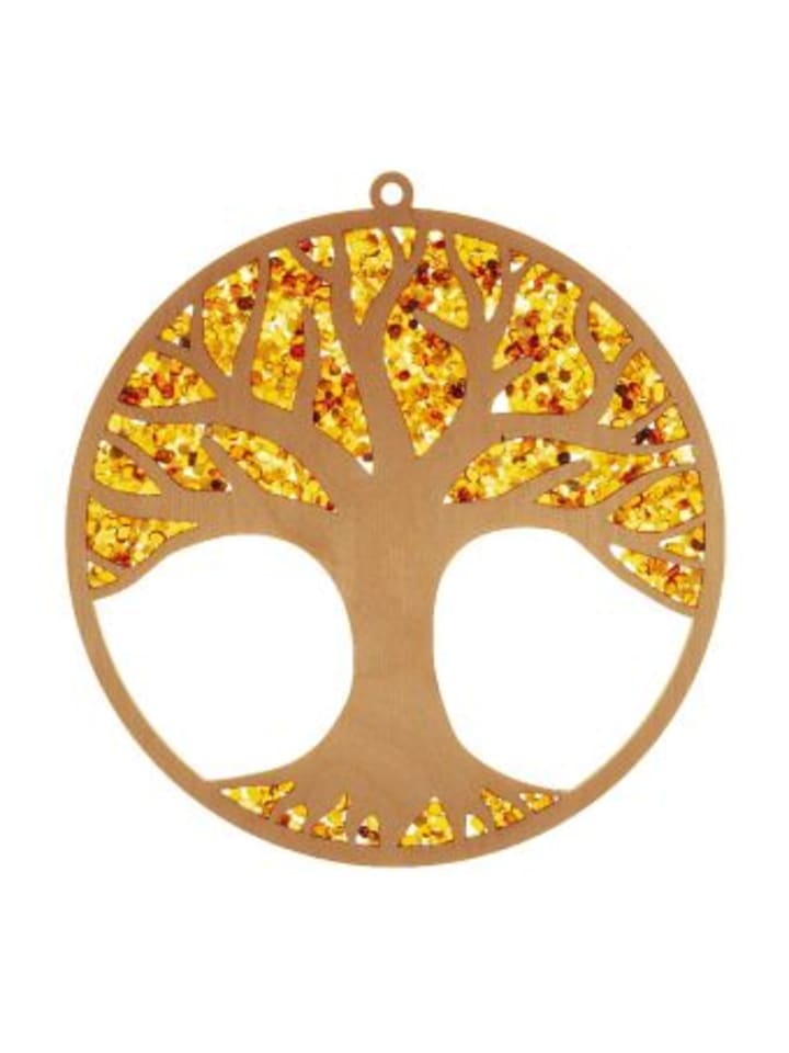 JOJO Handelsagentur Nonbook - Bernstein Suncatcher Baum des Lebens günstig kaufen onesize